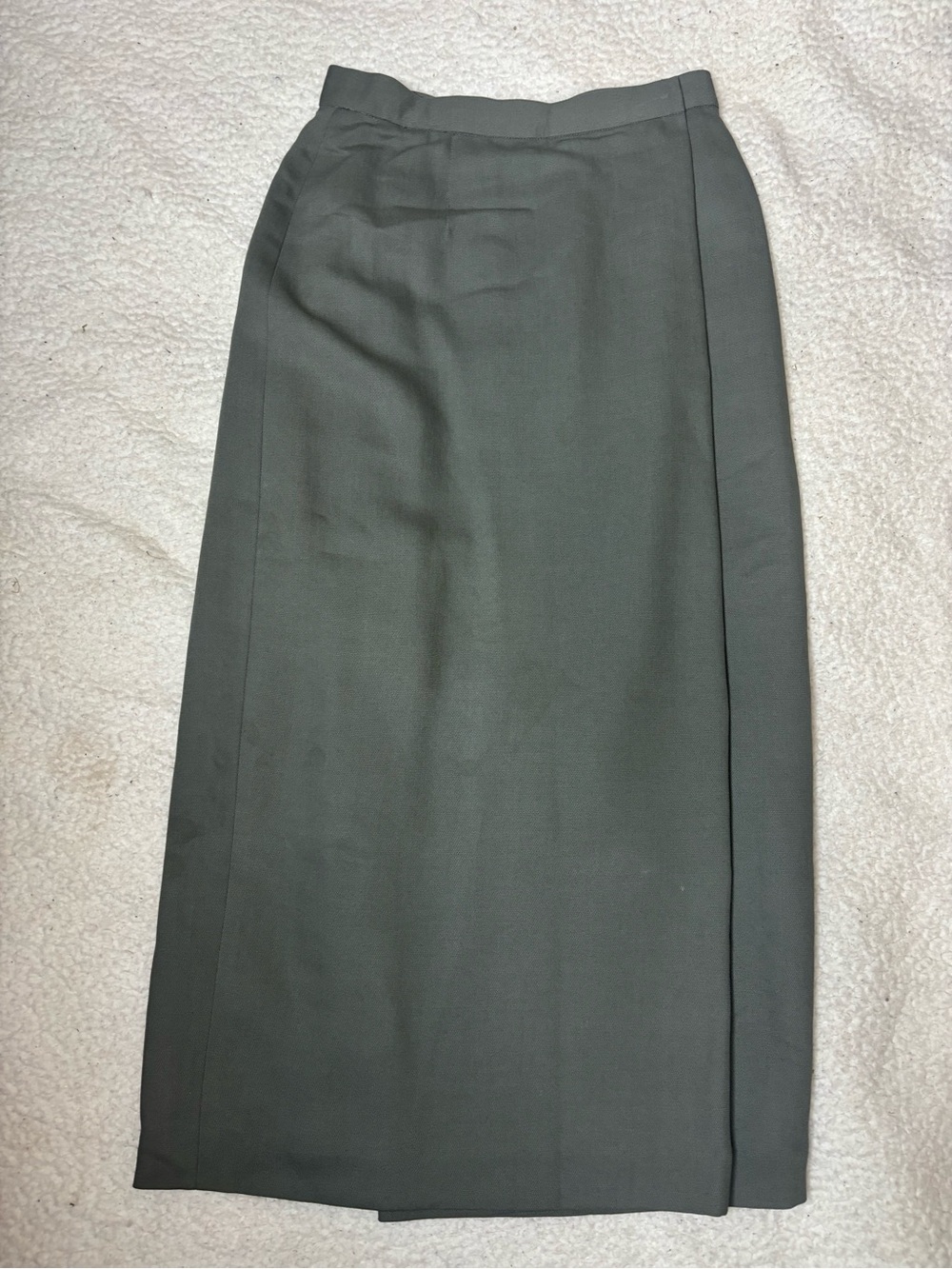 Anne Klein gray Maxi Pencil Skirt